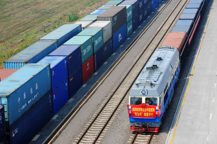 Des lignes de fret ferroviaire lancées par les Chinois pour transporter du matériel médical vers l'Europe